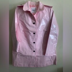 Jane Post Iconic Pink Trench Coat